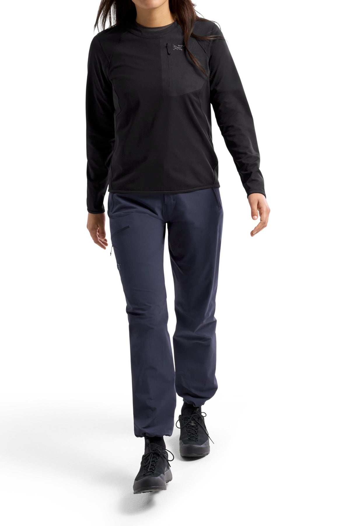 Pull Delta en polaire - Black