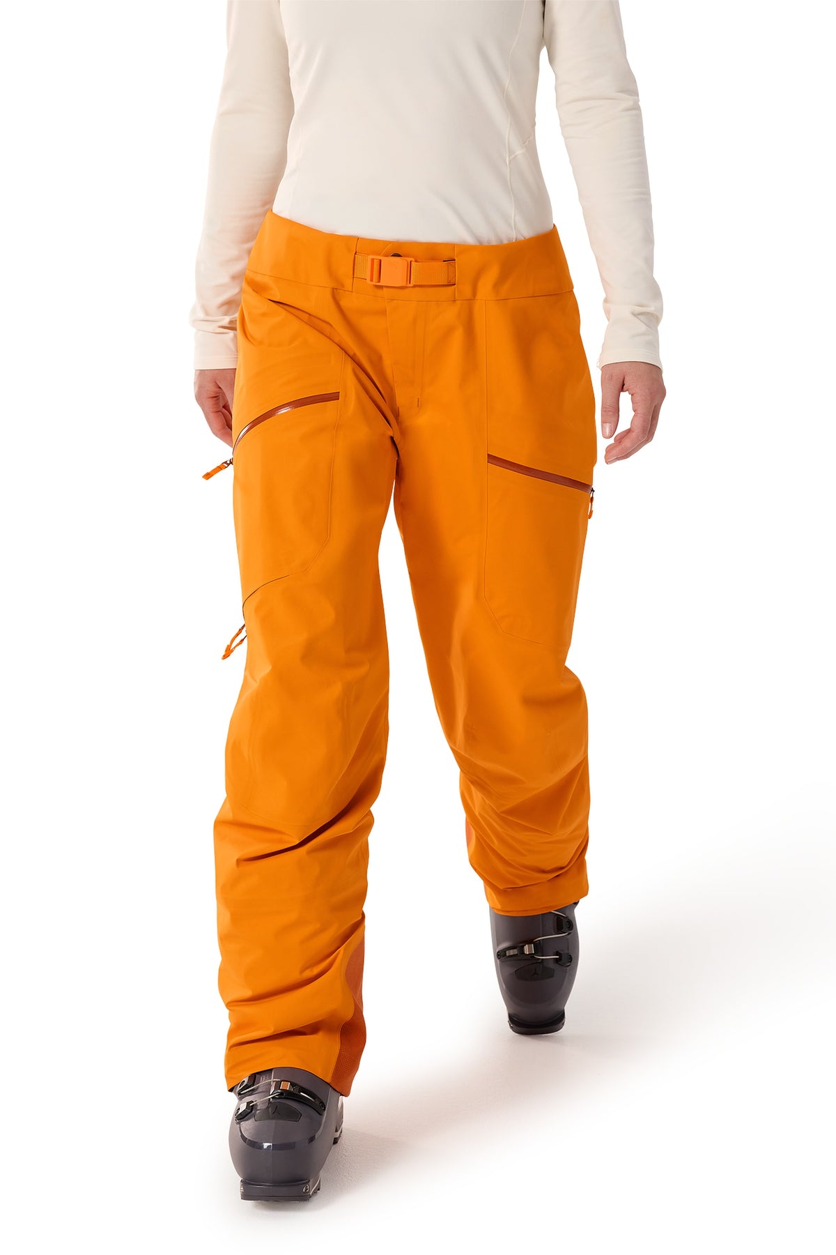 Sentinel Ski Trousers - Blaze & Copper Sky