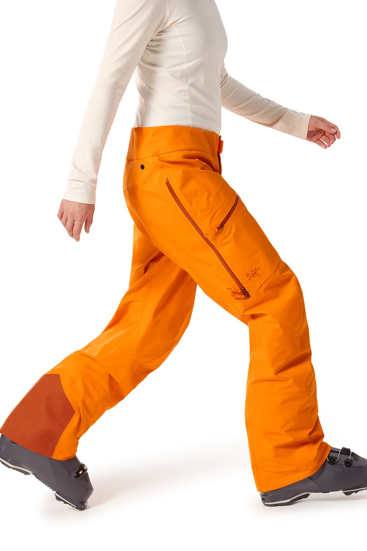 Sentinel Ski Trousers - Blaze & Copper Sky