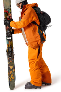 Sentinel Ski Trousers - Blaze & Copper Sky