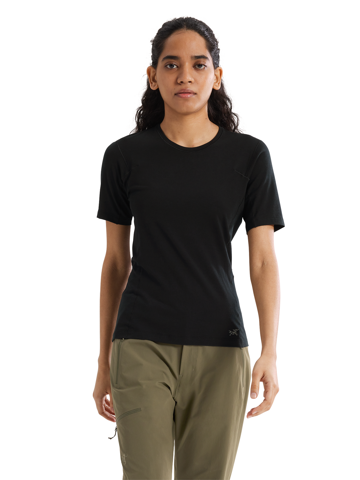 RECO 60 € / T-shirt à manches courtes Satoro SL en laine - Black
