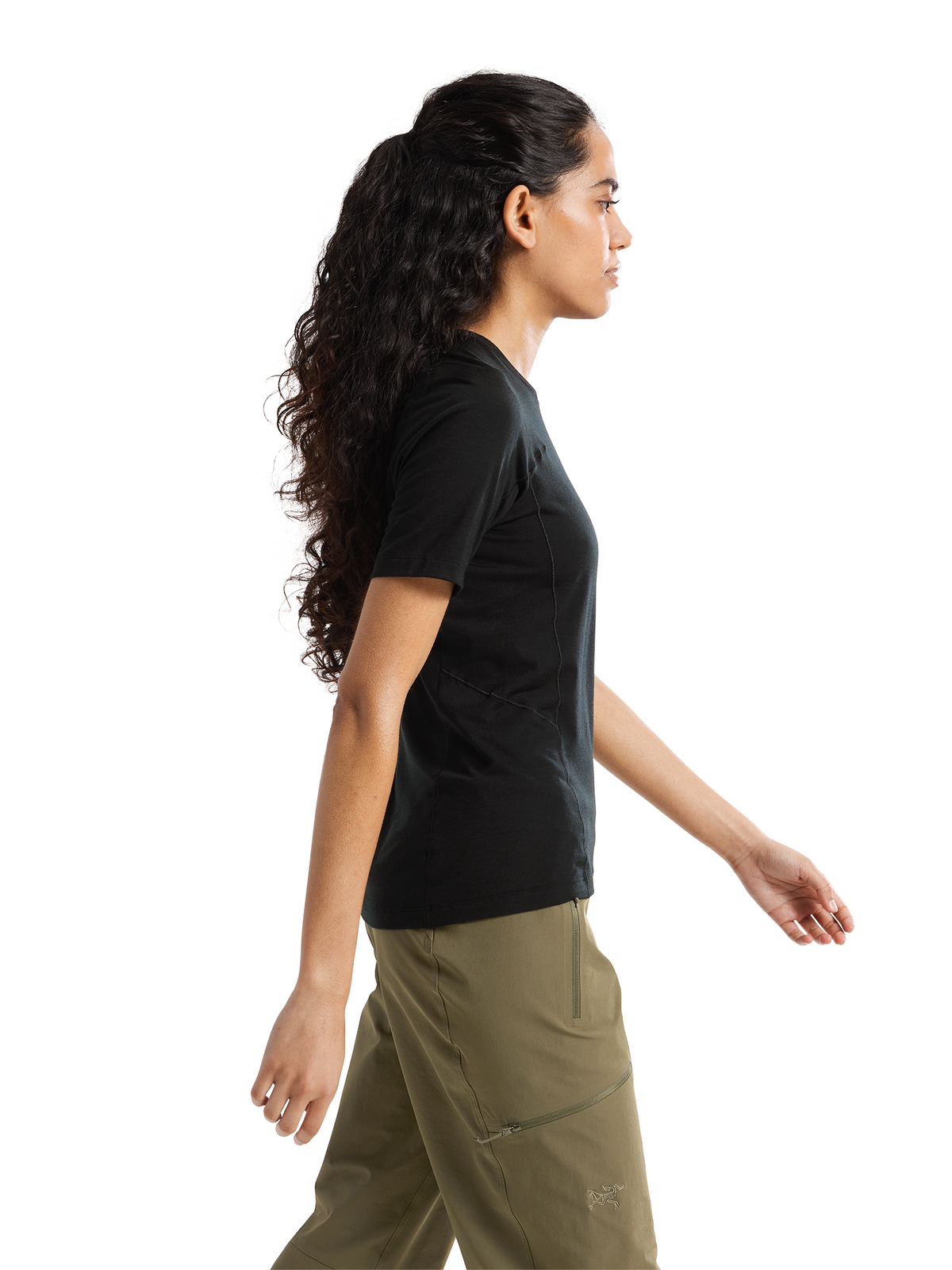 RECO 60 € / T-shirt à manches courtes Satoro SL en laine - Black
