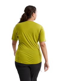 RECO 60 € / T-shirt à manches courtes Satoro SL en laine - Olive Moss