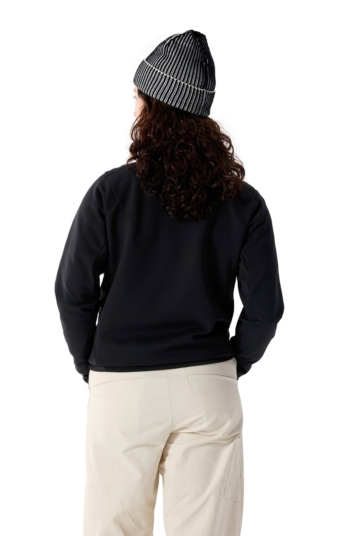 Pull à col rond Aestas - Black & Multicolor
