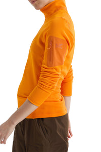T-shirt thermique à col zippé Kyanite - Blaze
