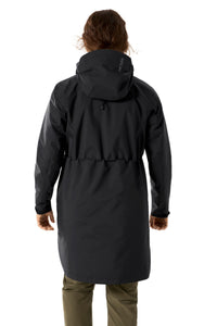 Manteau à capuche Beta - Black