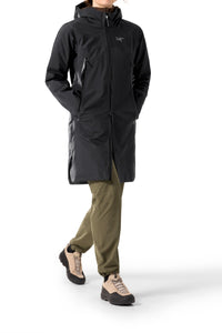 Manteau à capuche Beta - Black