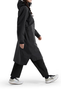 Manteau long unisexe Liatris - Black