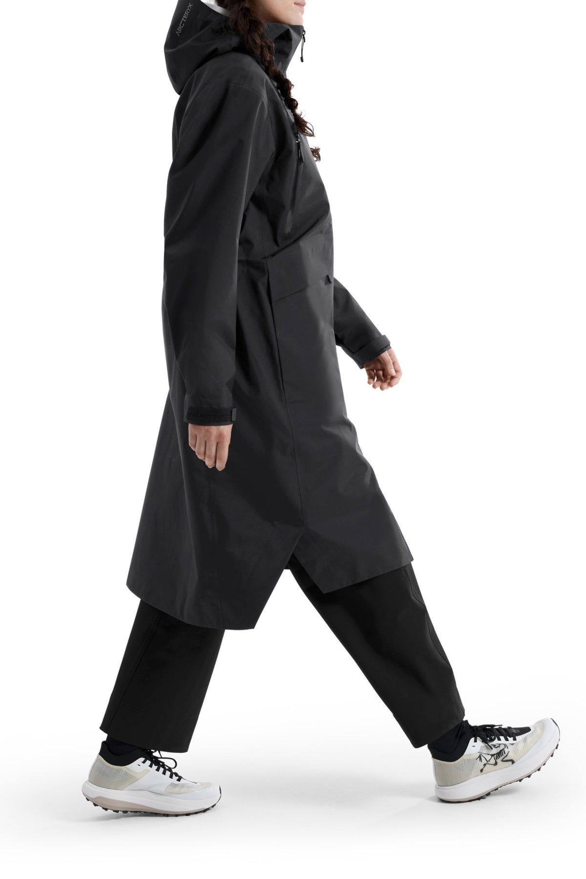 Manteau long unisexe Liatris - Black