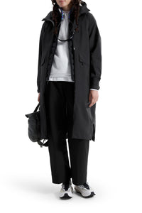 Manteau long unisexe Liatris - Black
