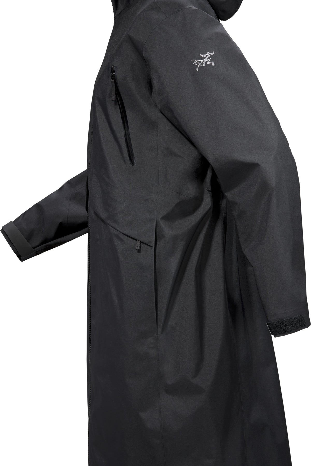Manteau long Liatris - Black
