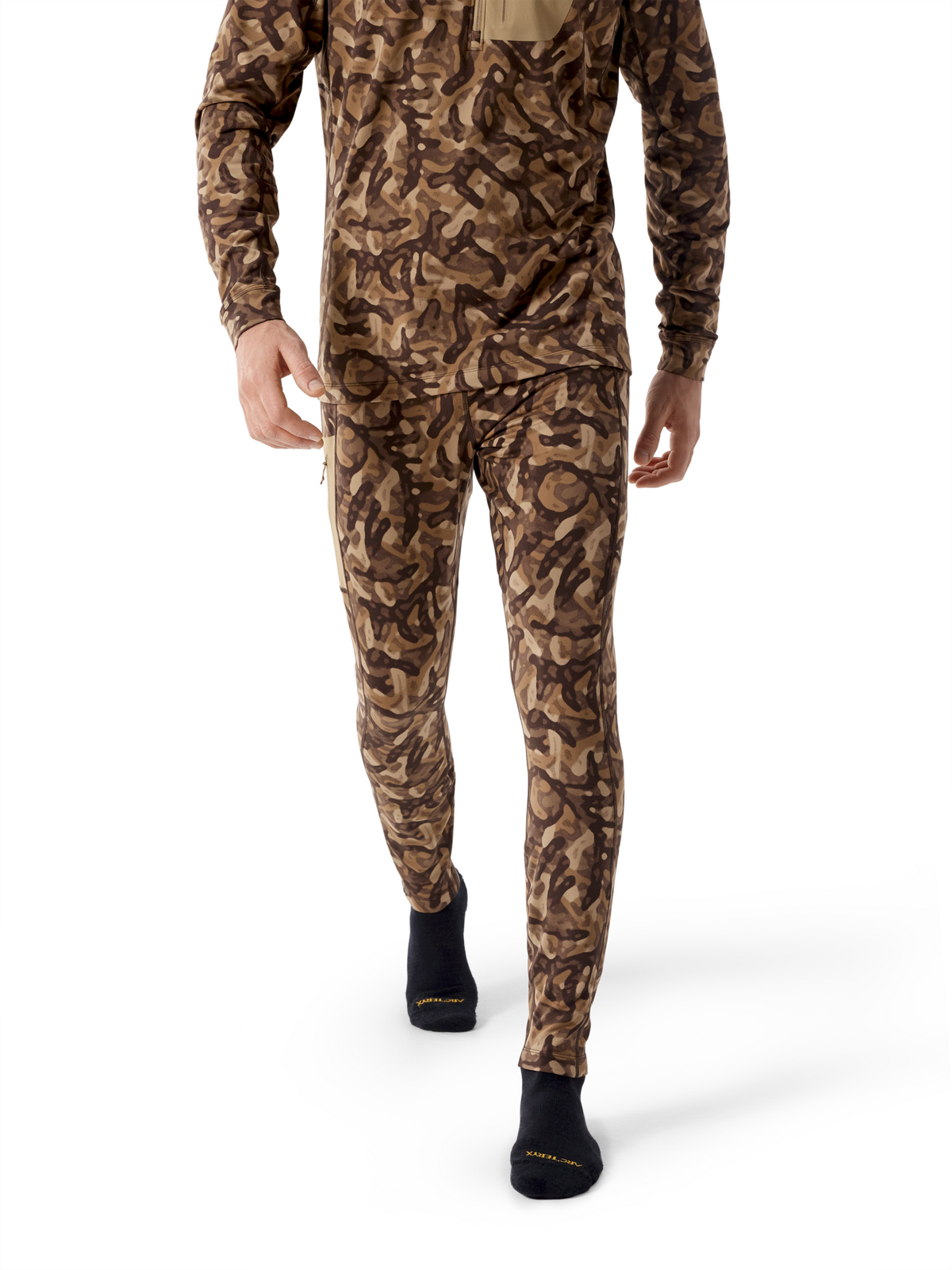 Collant de ski Rho LT - Carob Grottoflage