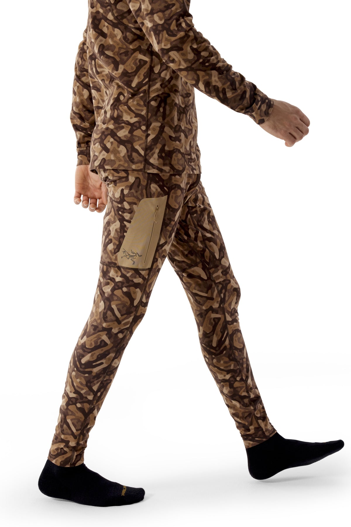 Collant de ski Rho LT - Carob Grottoflage