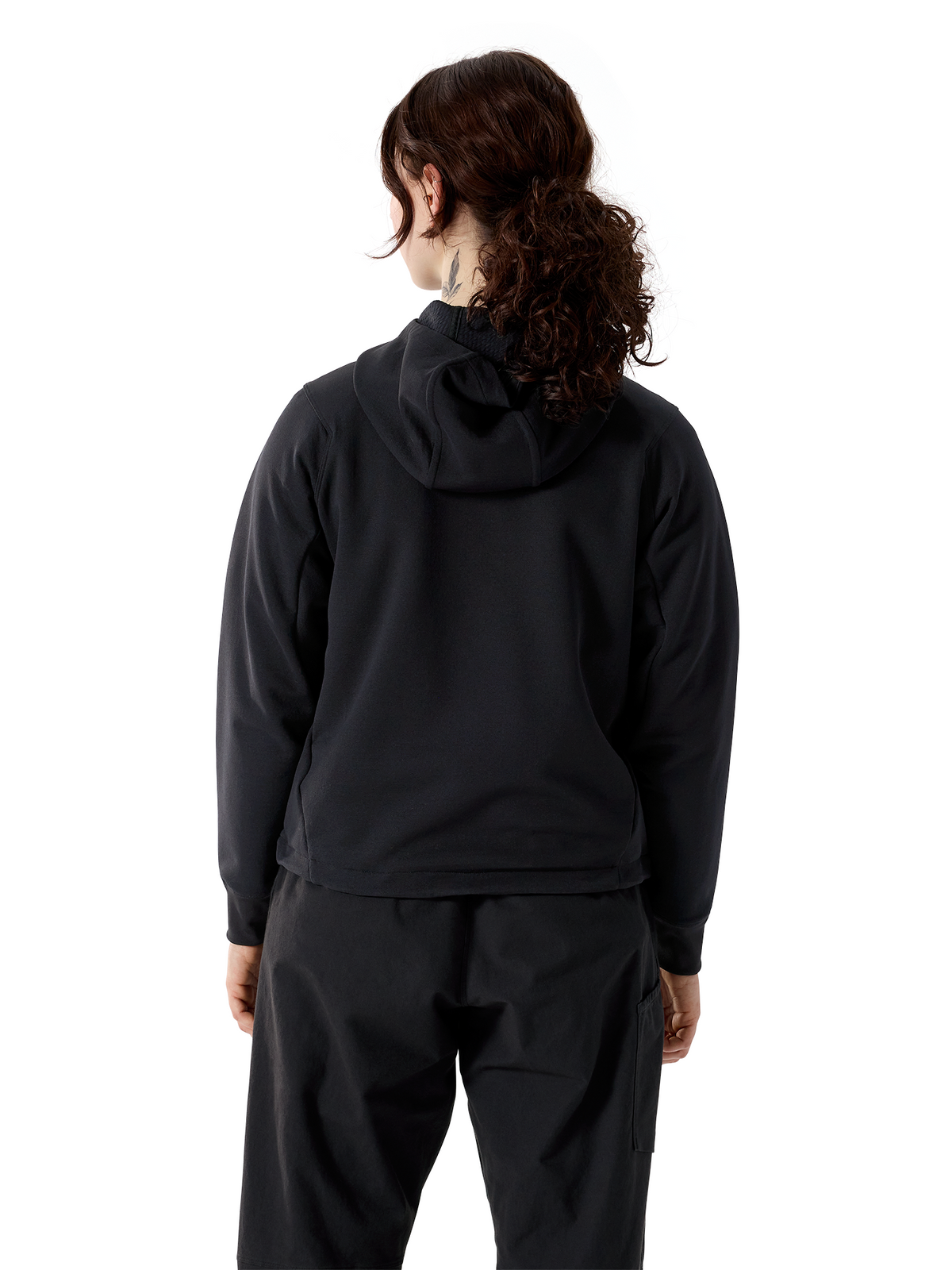 Veste à capuche unisexe Aestas - Black