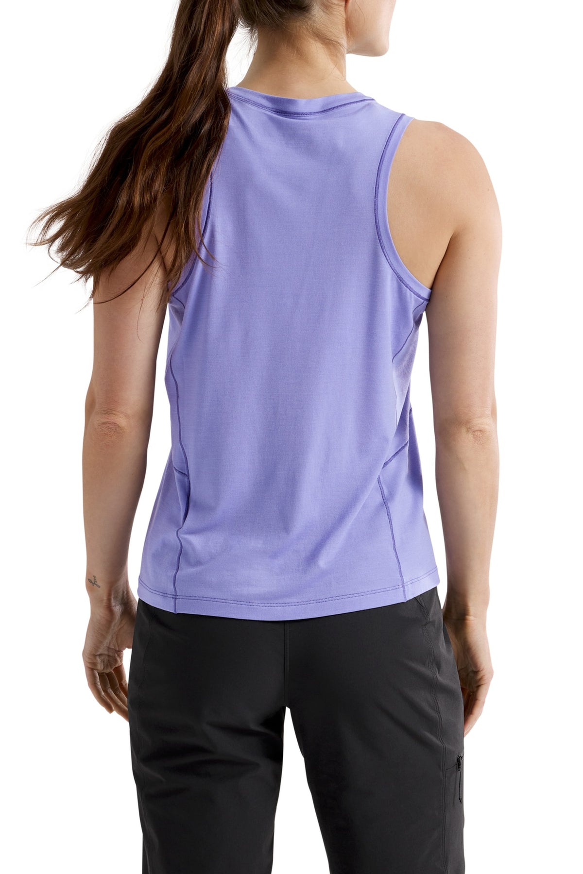 Lana mixed-wool tank top - Moonstone