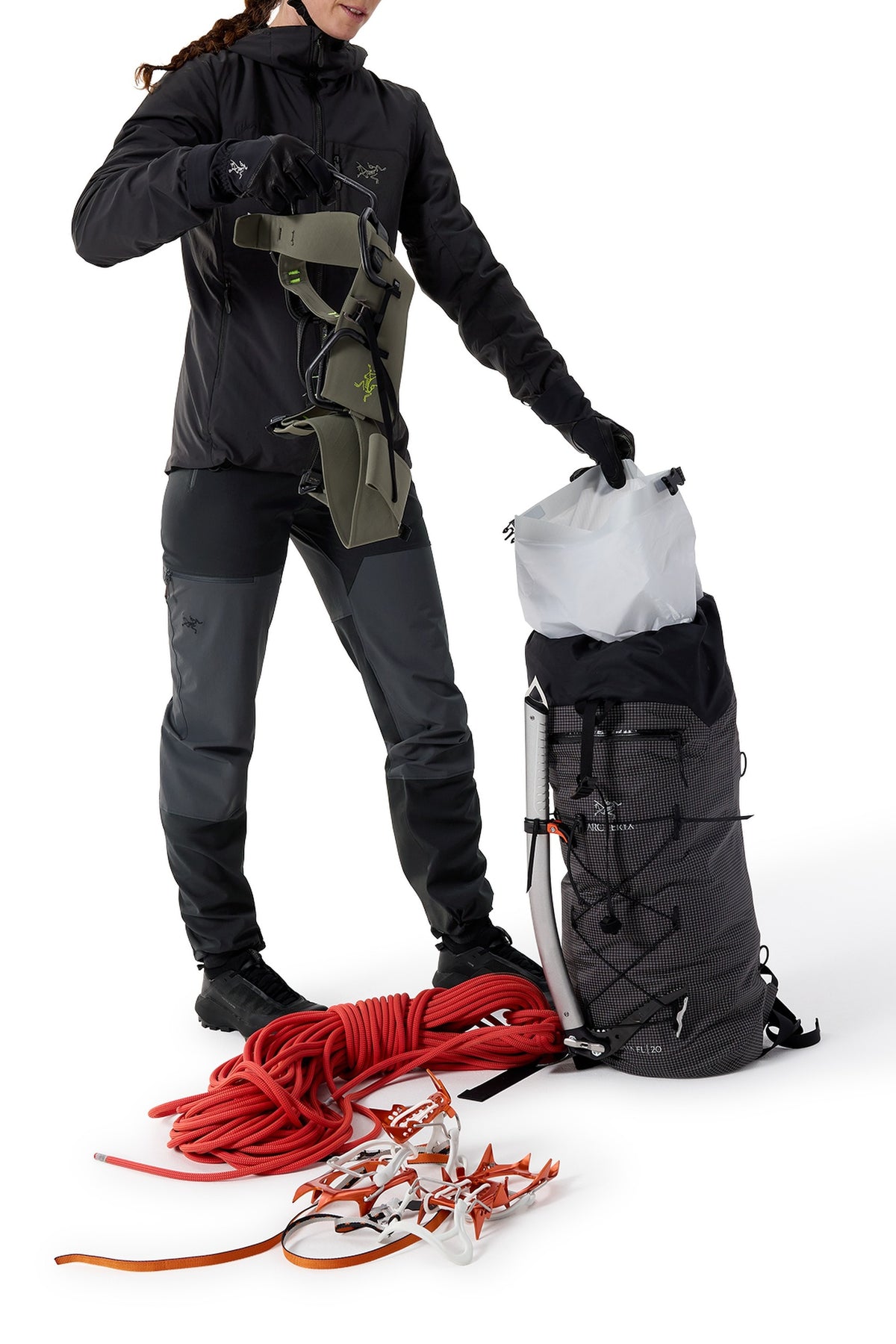 Pantalon Psiphon - Black & Graphite