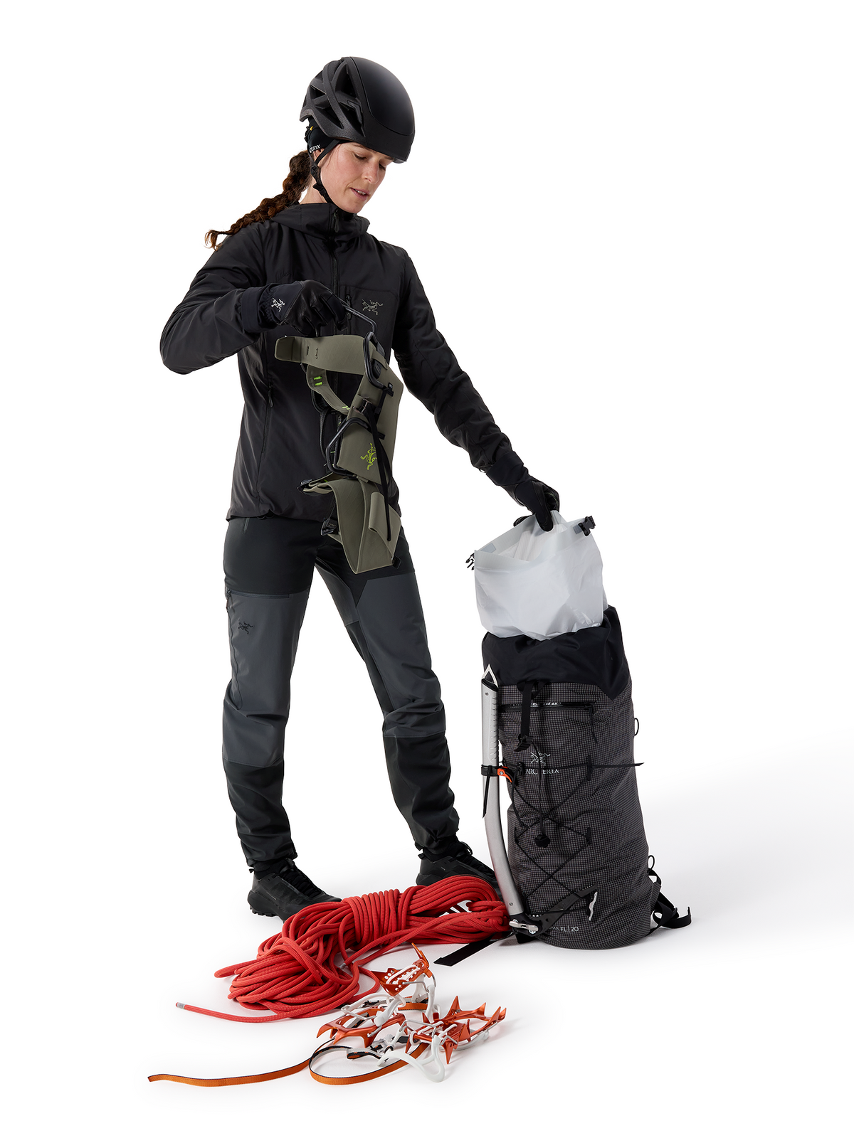 Pantalon Psiphon - Black & Graphite