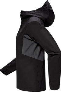 Psiphon Hooded Jacket - Black & Graphite
