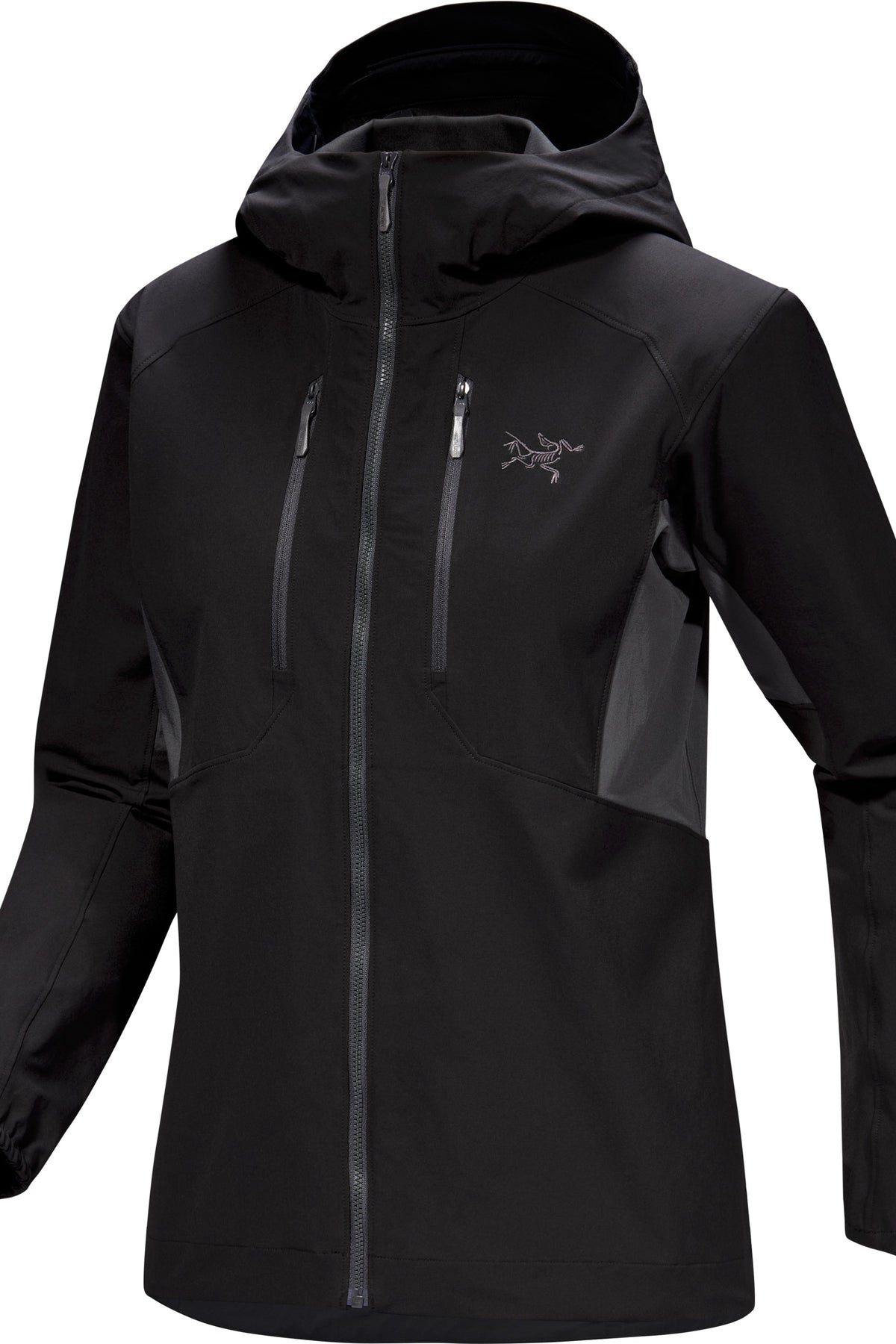 Psiphon Hooded Jacket - Black & Graphite