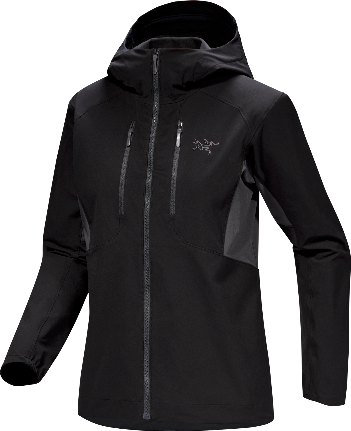 Veste à capuche Psiphon - Black & Graphite