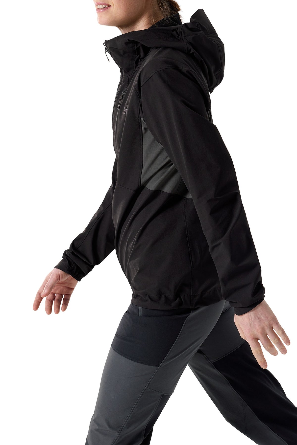 Veste à capuche Psiphon - Black & Graphite