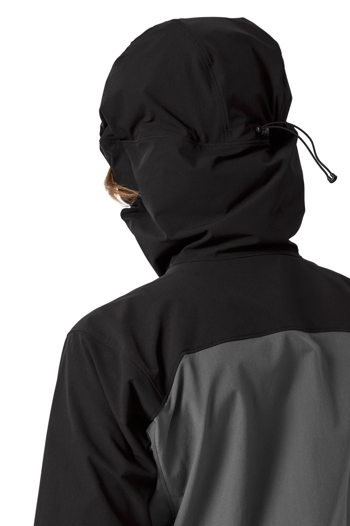 Psiphon Hooded Jacket - Black & Graphite