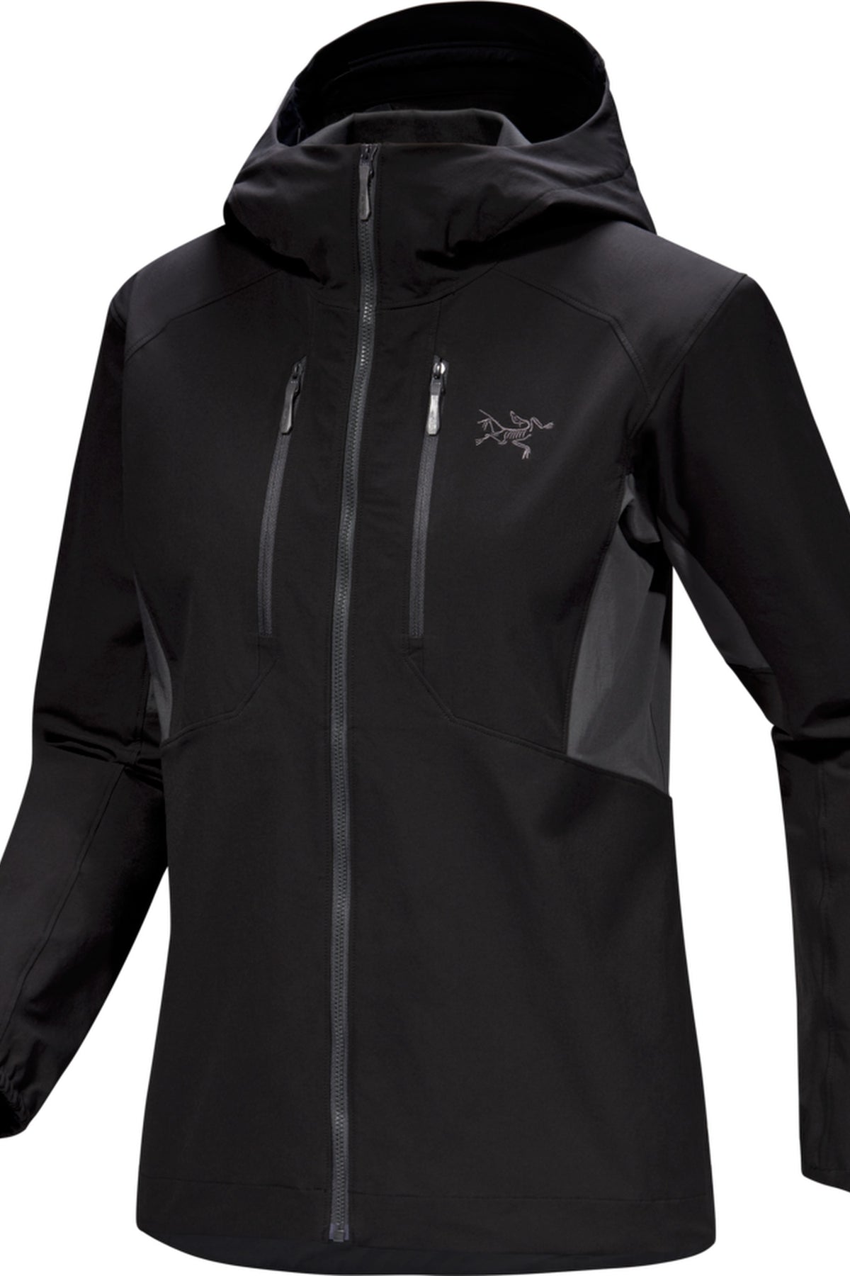 Psiphon Hooded Jacket - Black & Graphite