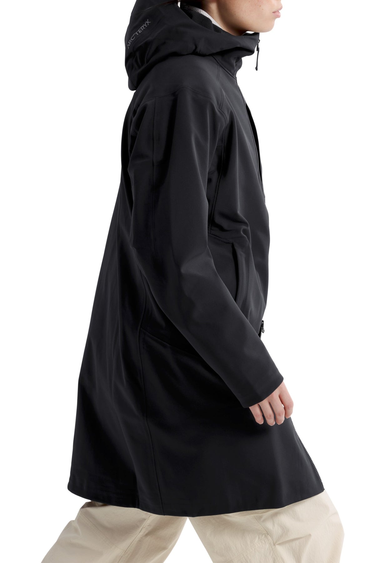 Manteau à capuche Gamma MX - Black