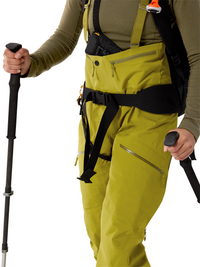 Pantalon de ski à bretelles Rush - Olive Moss