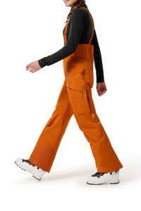 Pantalon de ski à bretelles Rush - Copper Sky & Blaze