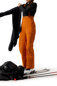 Pantalon de ski à bretelles Rush - Copper Sky & Blaze