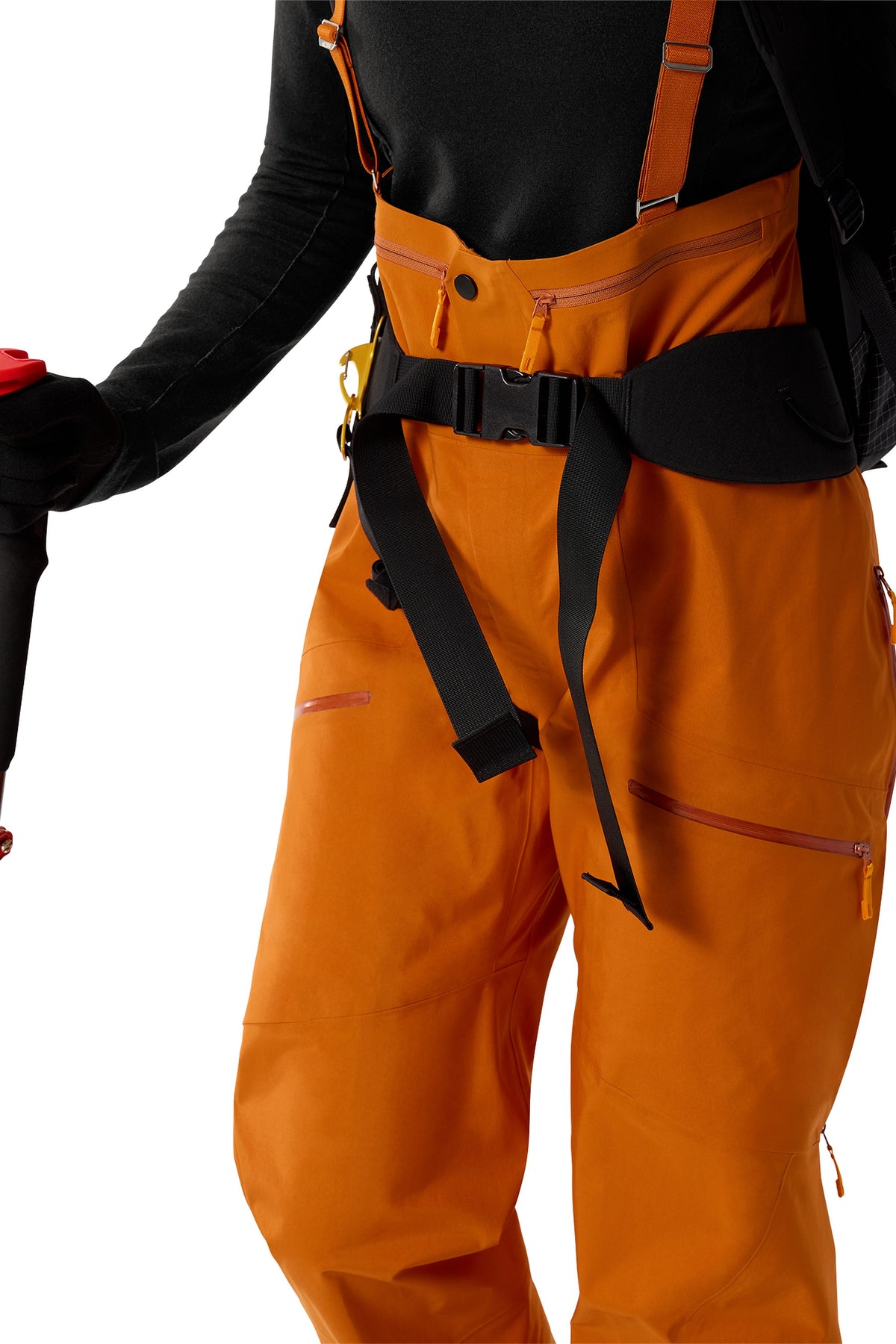 Pantalon de ski à bretelles Rush - Copper Sky & Blaze