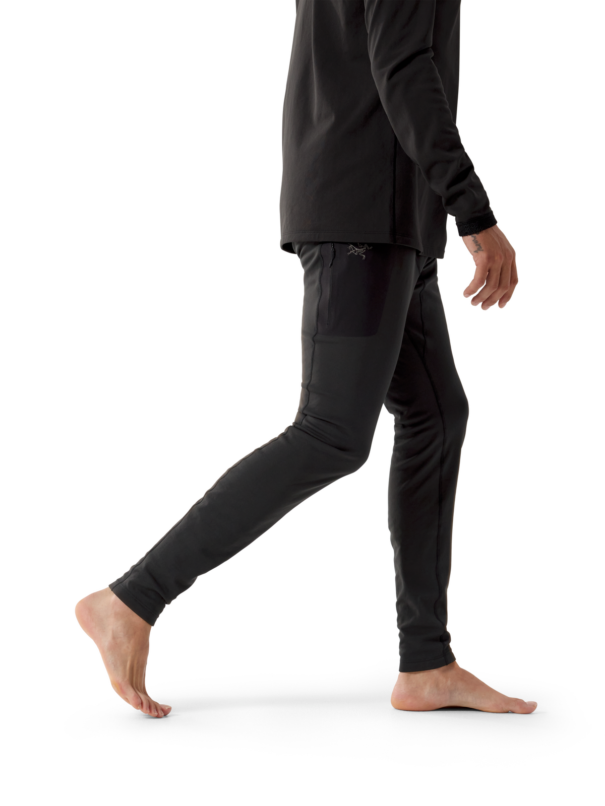 Collant Rho SV en polaire - Black