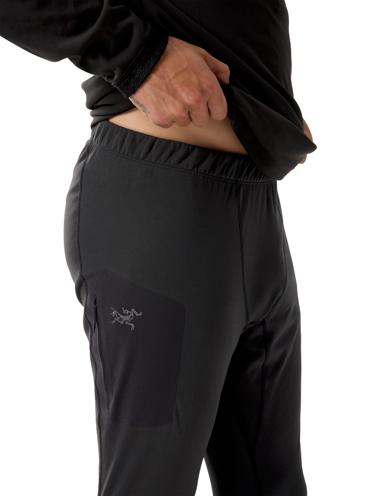 Collant Rho SV en polaire - Black