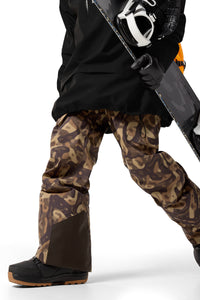 Sabre ski trousers - Carob Grottoflage