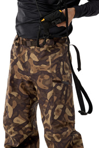 Sabre ski trousers - Carob Grottoflage