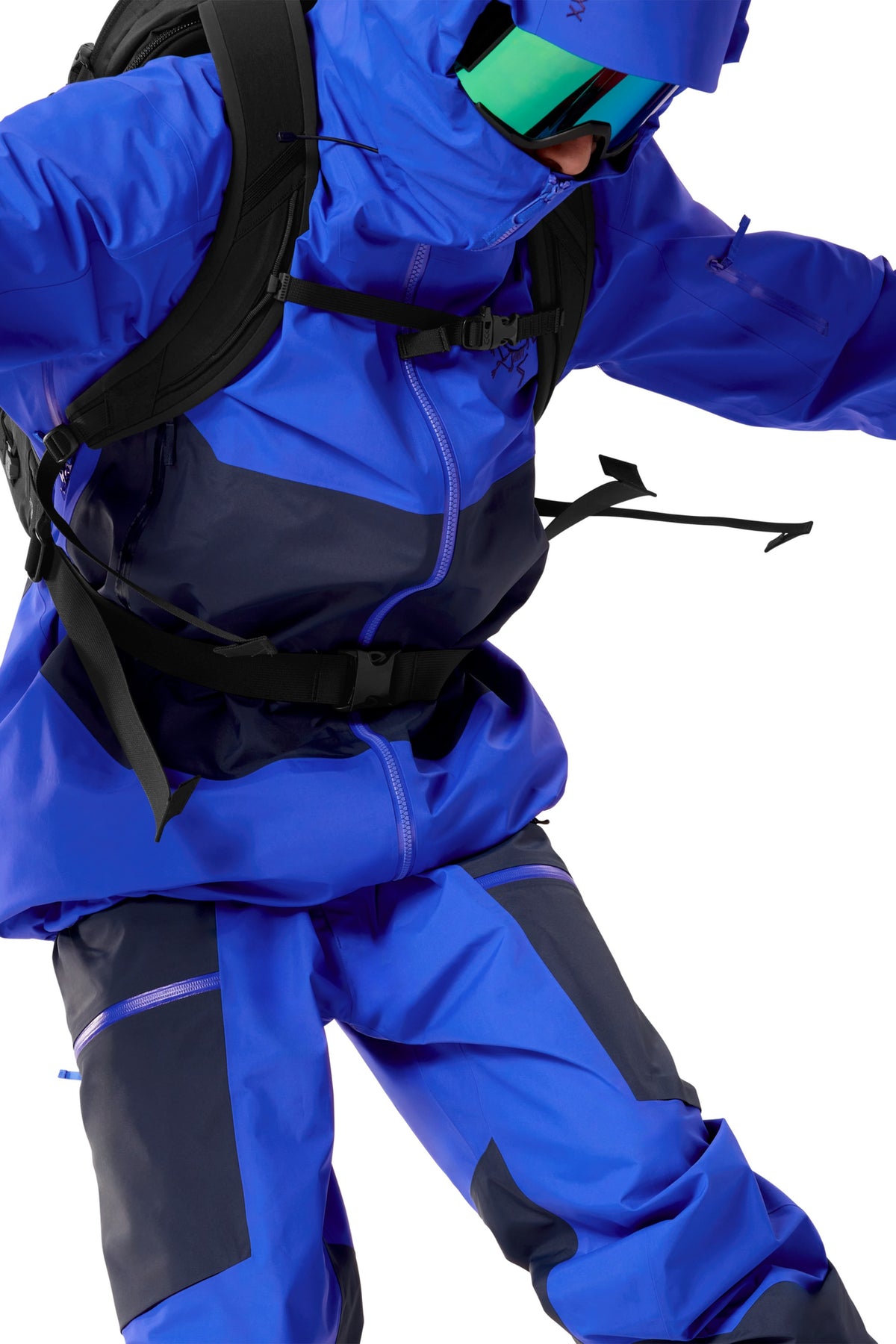 Veste de ski Sabre - Vitality & Black Sapphire