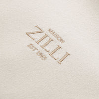 Bomber bi-matière à logo - Pale Fawn