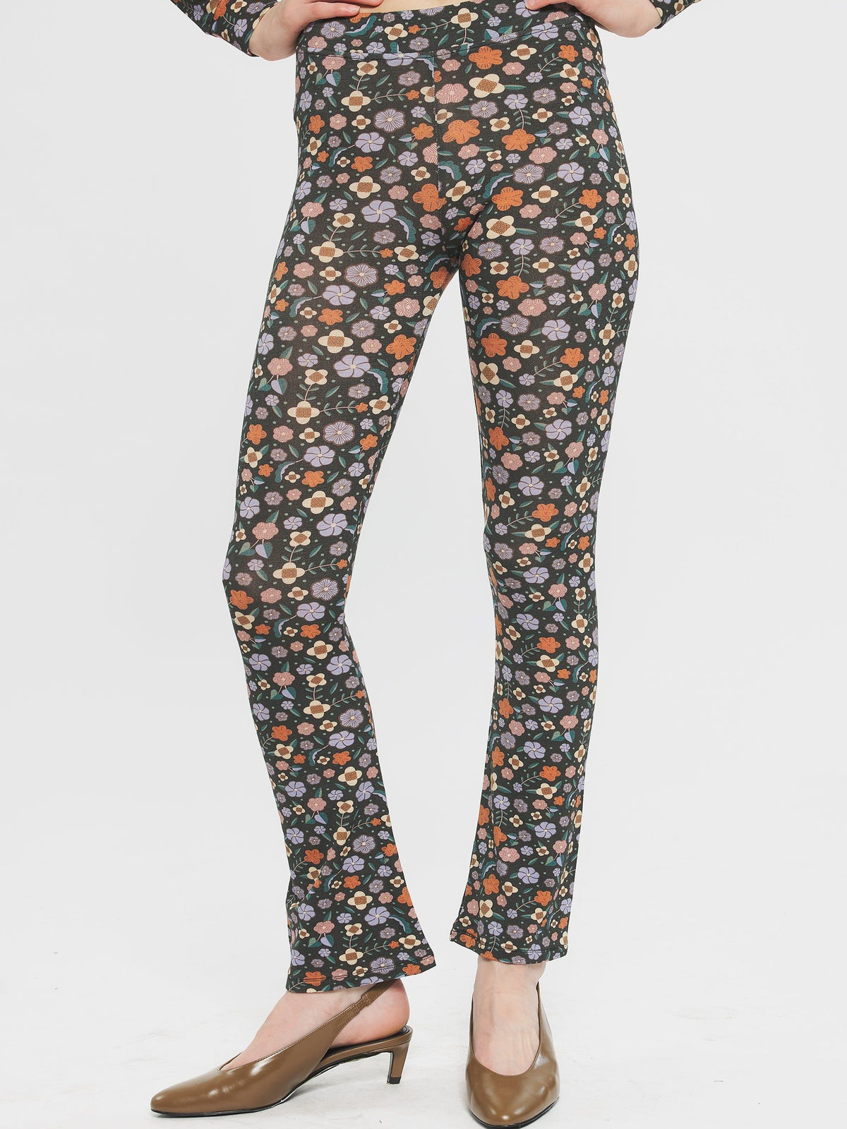 Pantalon imprimé Aria - Black