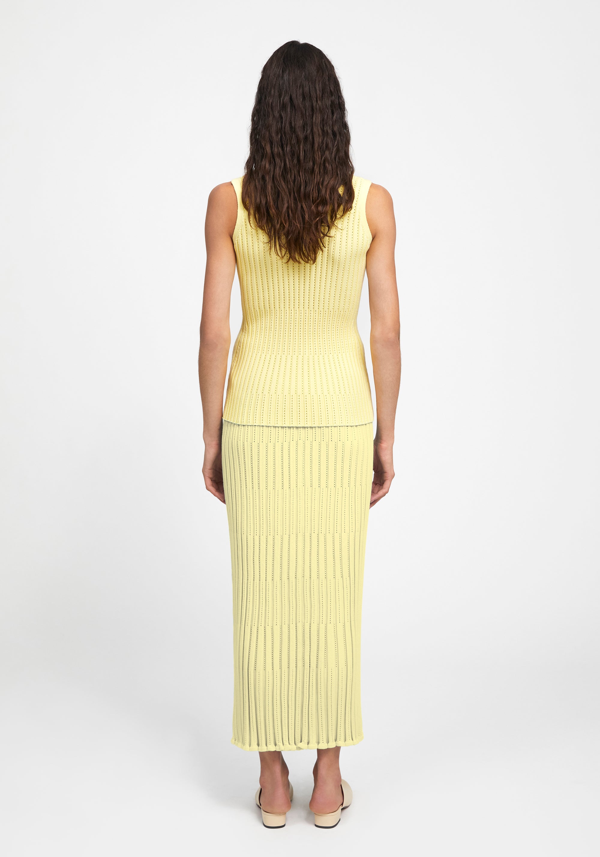 Jupe longue Aria - Yellow