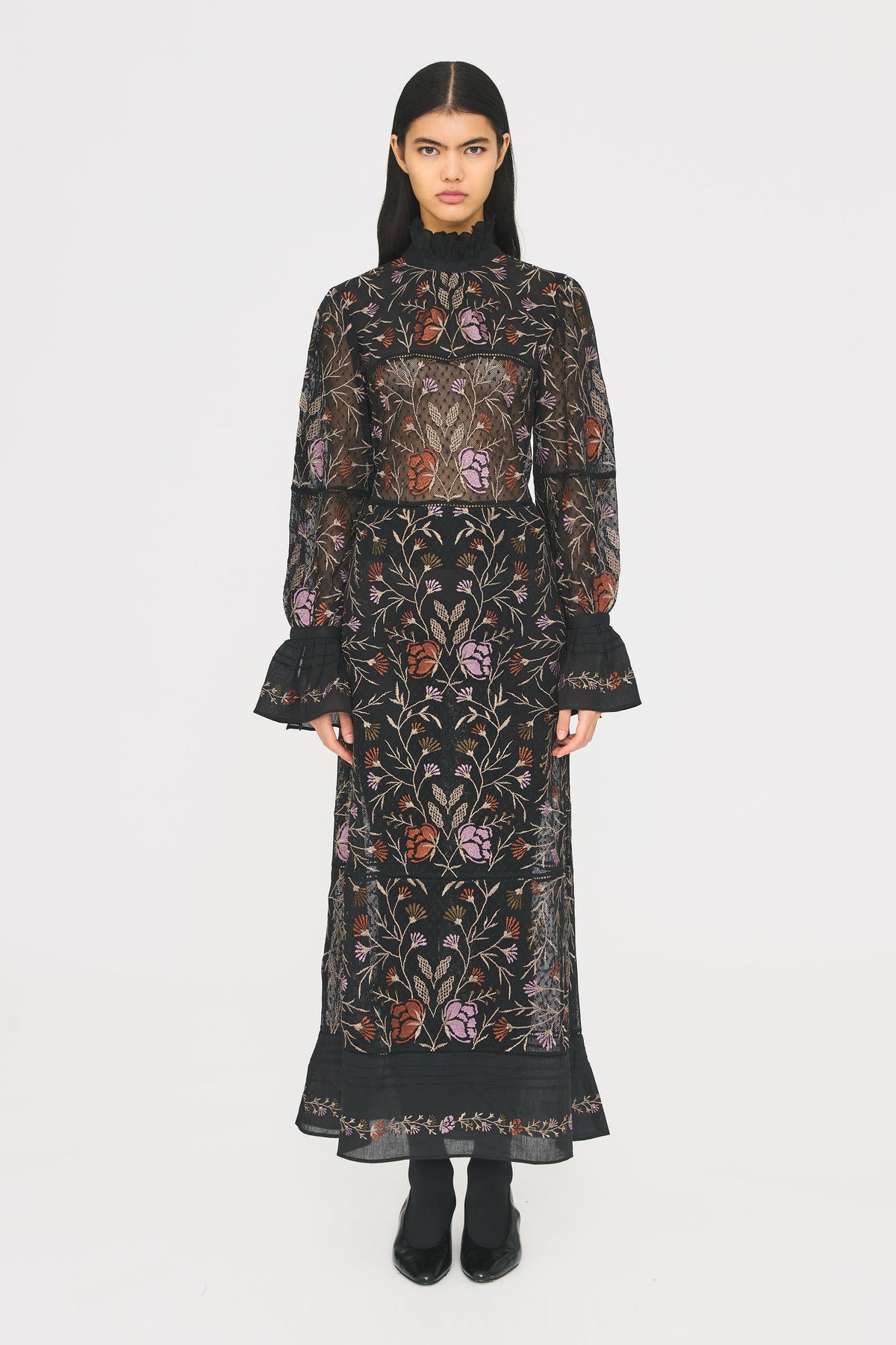 Robe longue Arima - Black