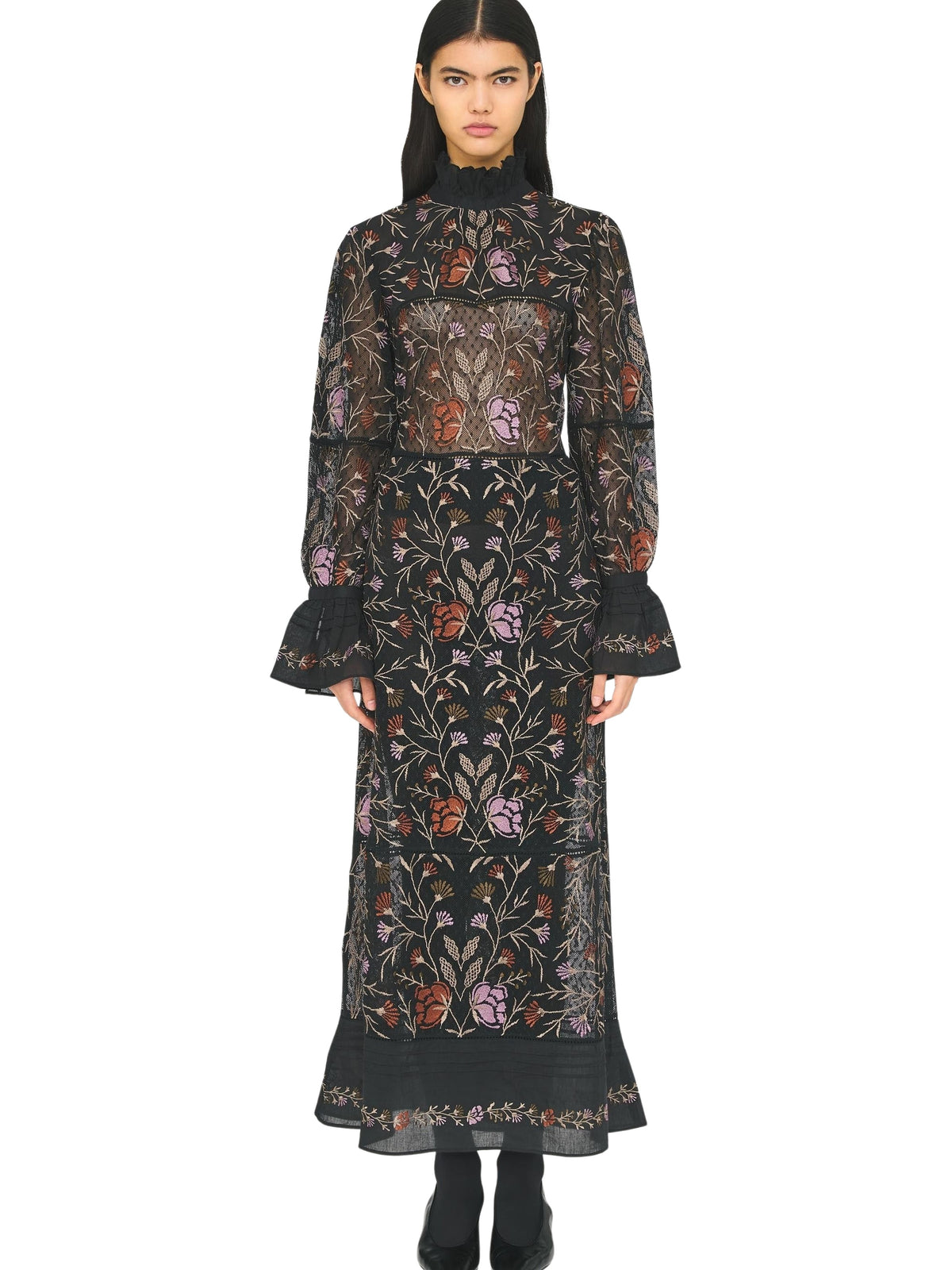 Robe longue Arima - Black