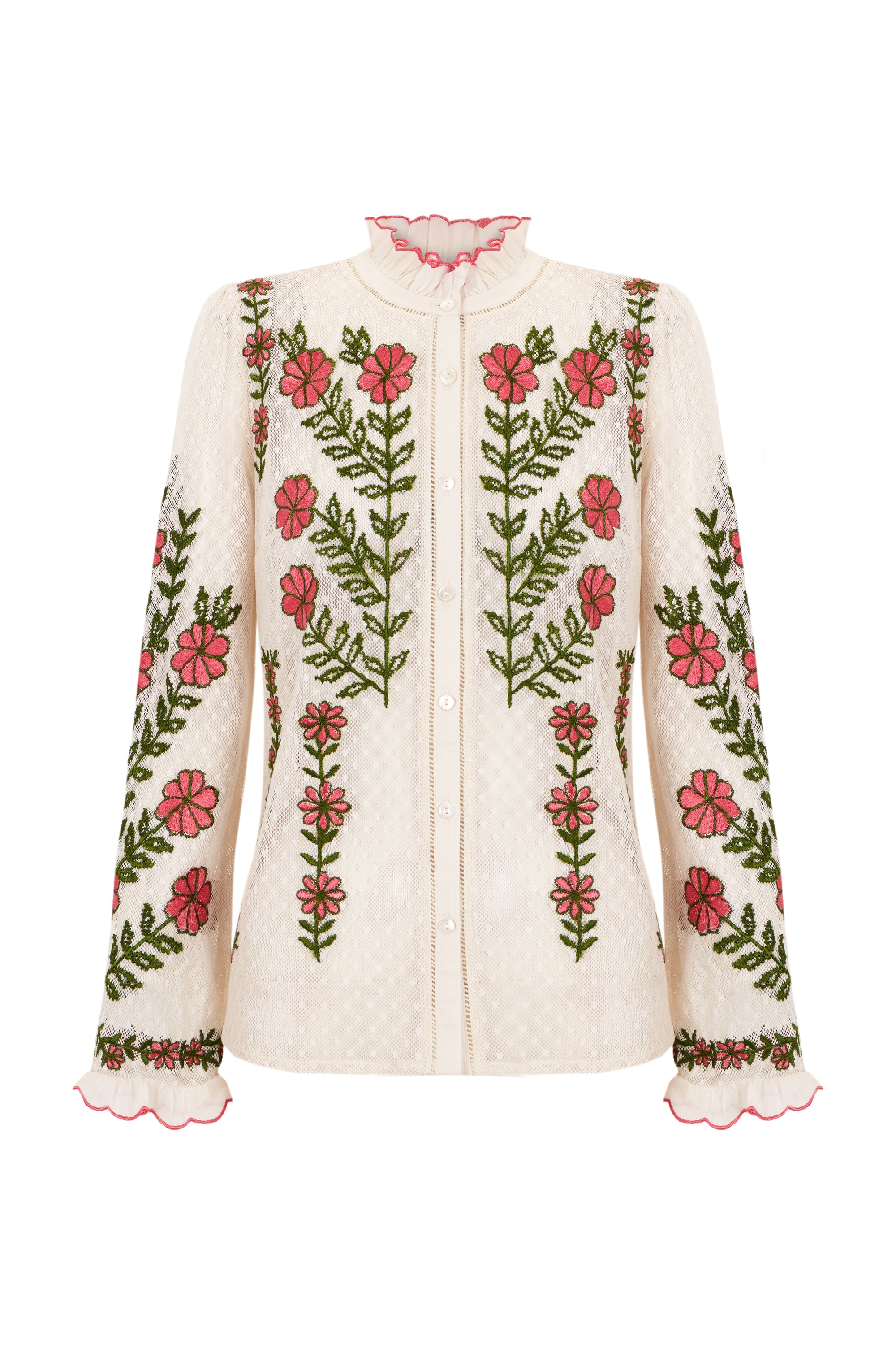 CREAM ARIO BLOUSE