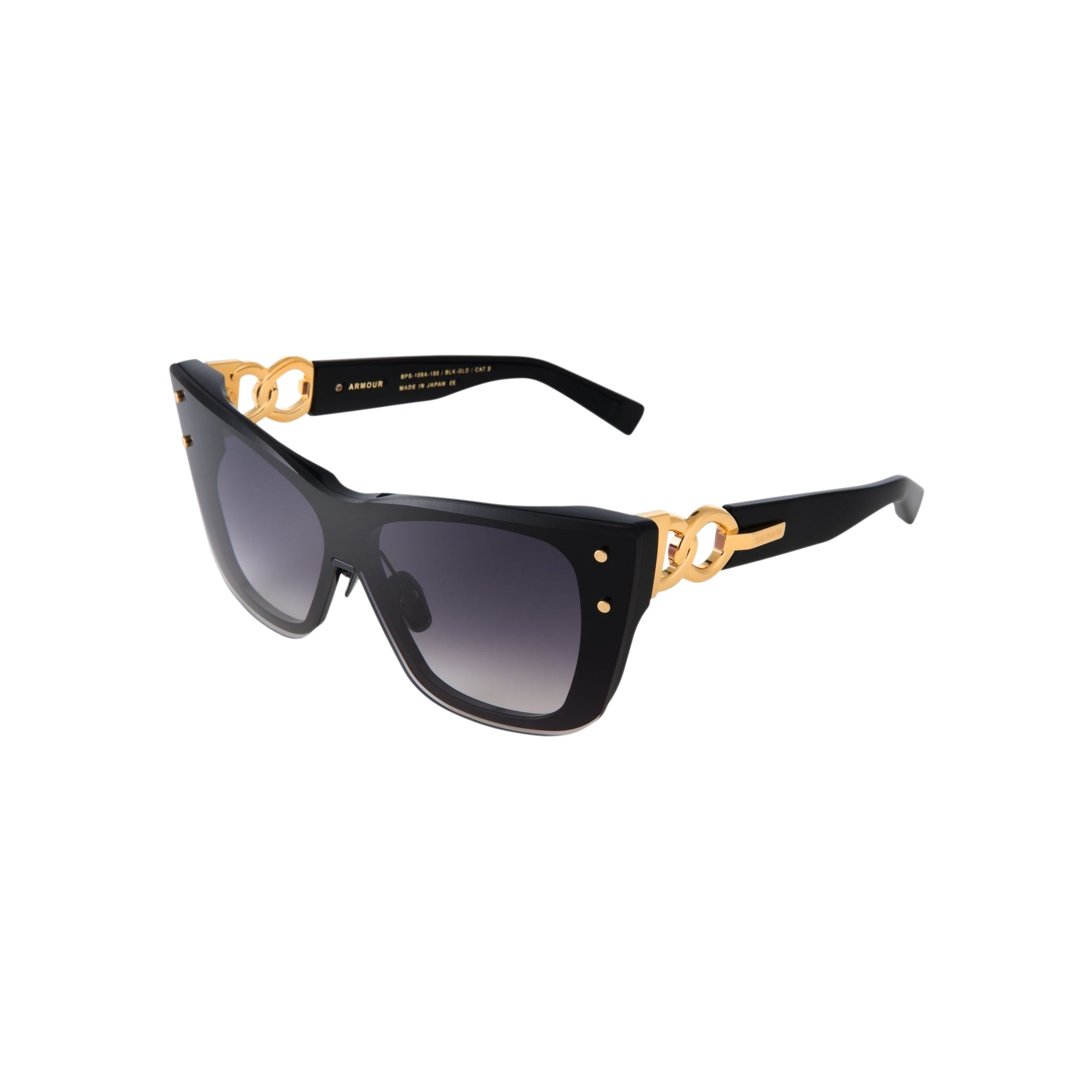 Lunettes de soleil mixtes Armour - Black & Gold