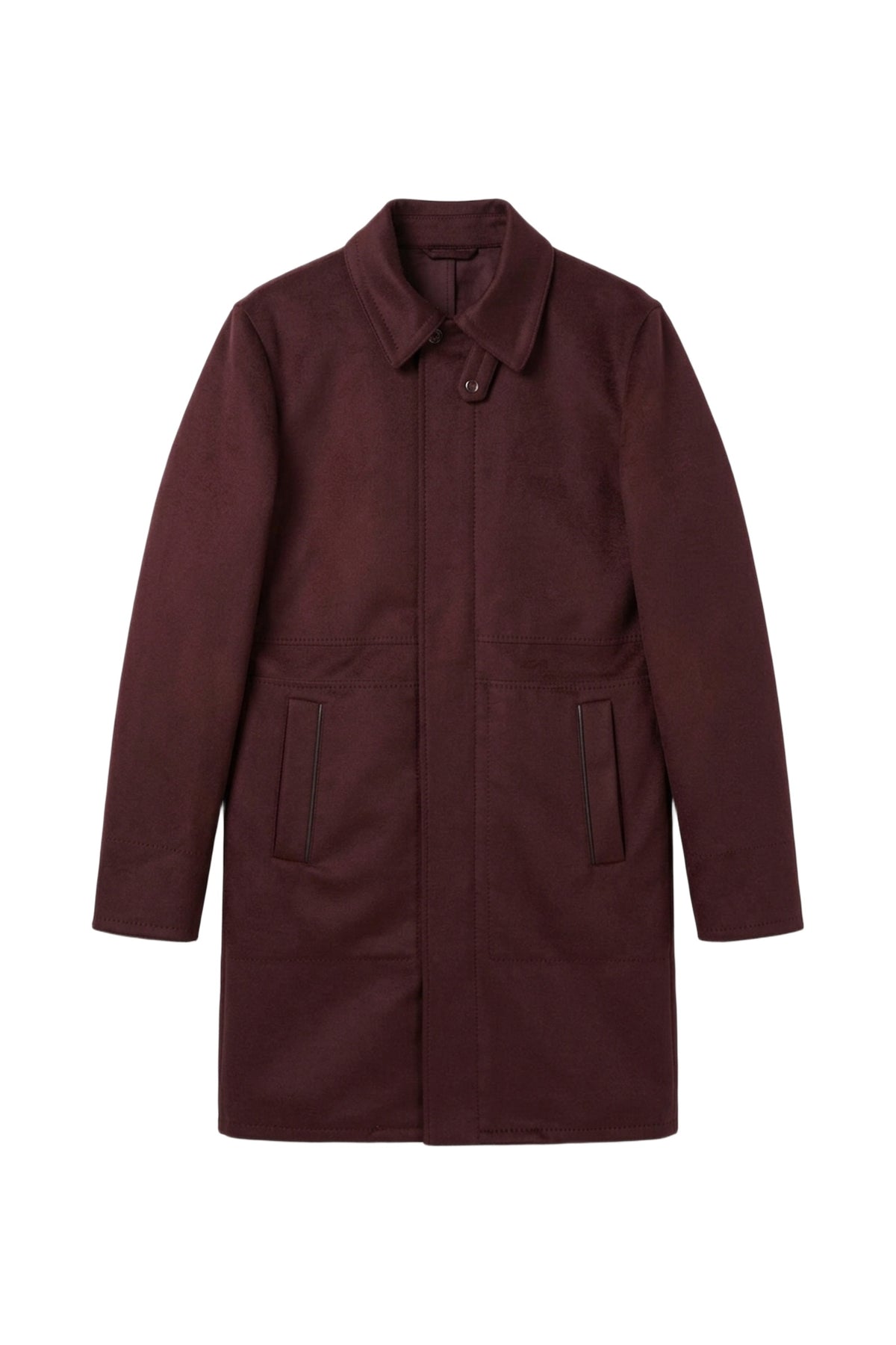 Manteau de ville - Deep Cherry