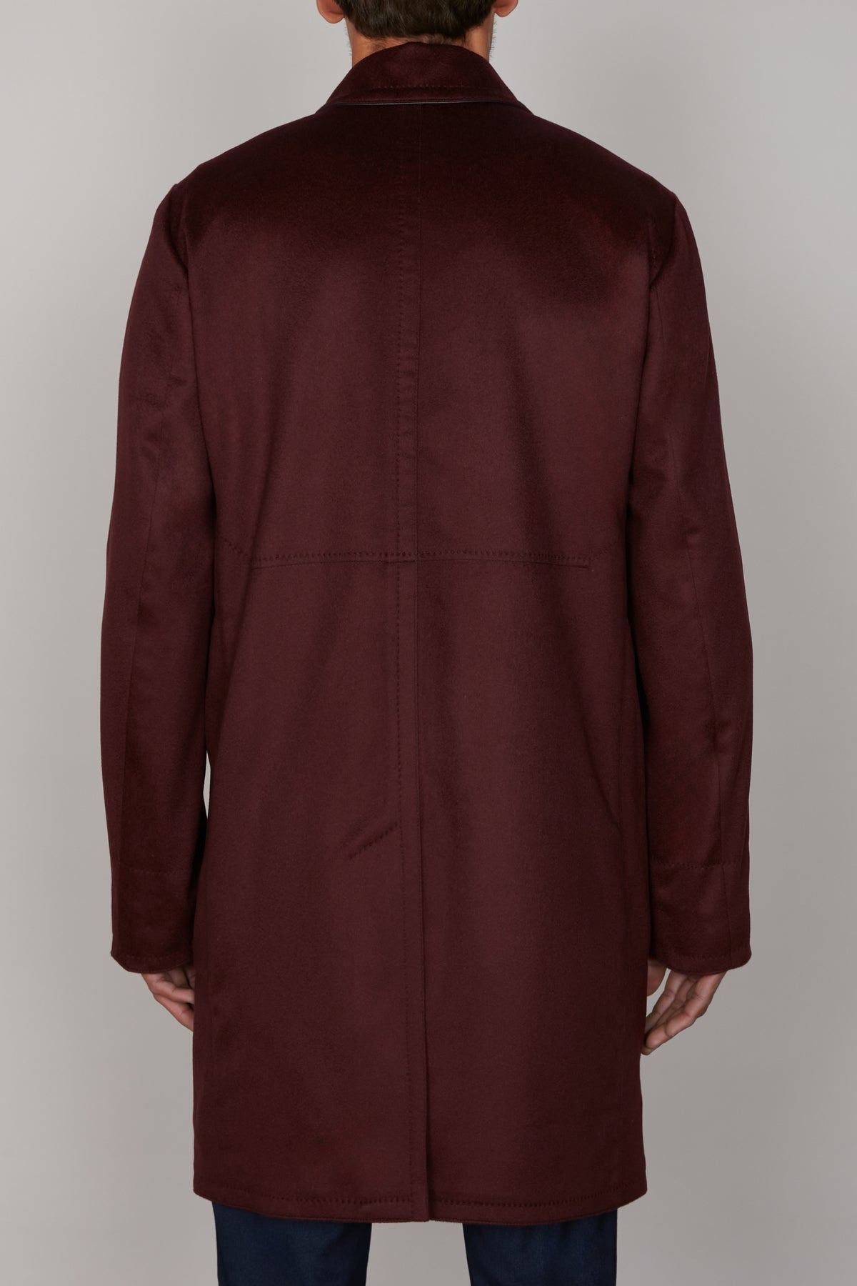 Manteau de ville - Deep Cherry