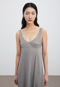 Robe midi Array - Dove