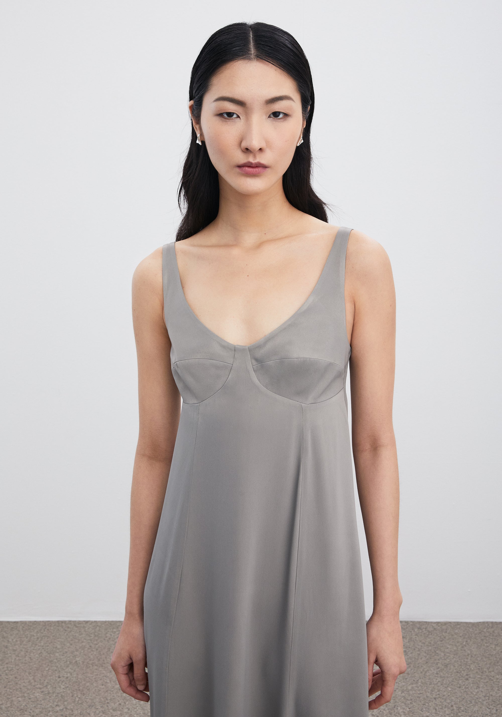 Robe midi Array - Dove