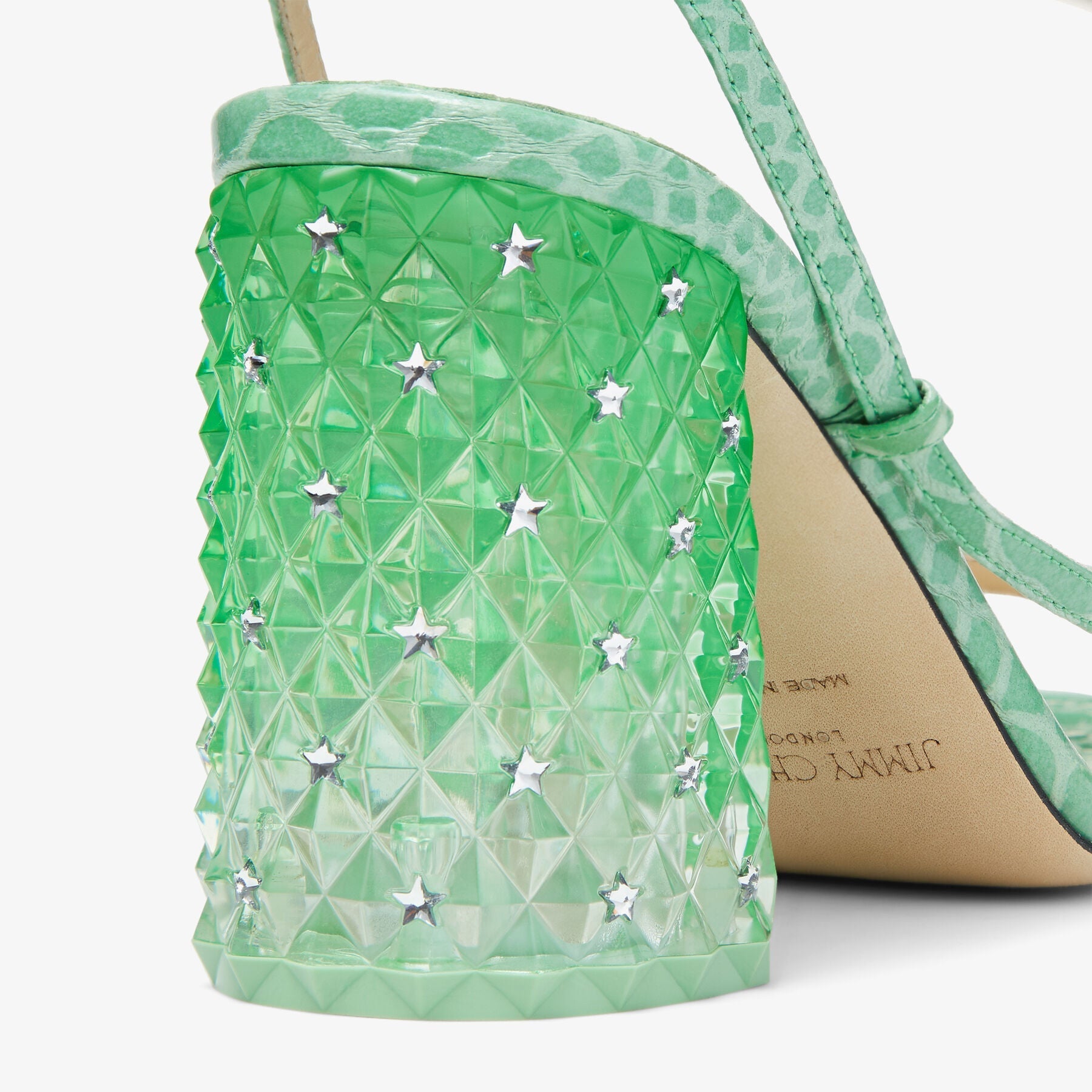 Art 85 leather sandals - Miami Mint