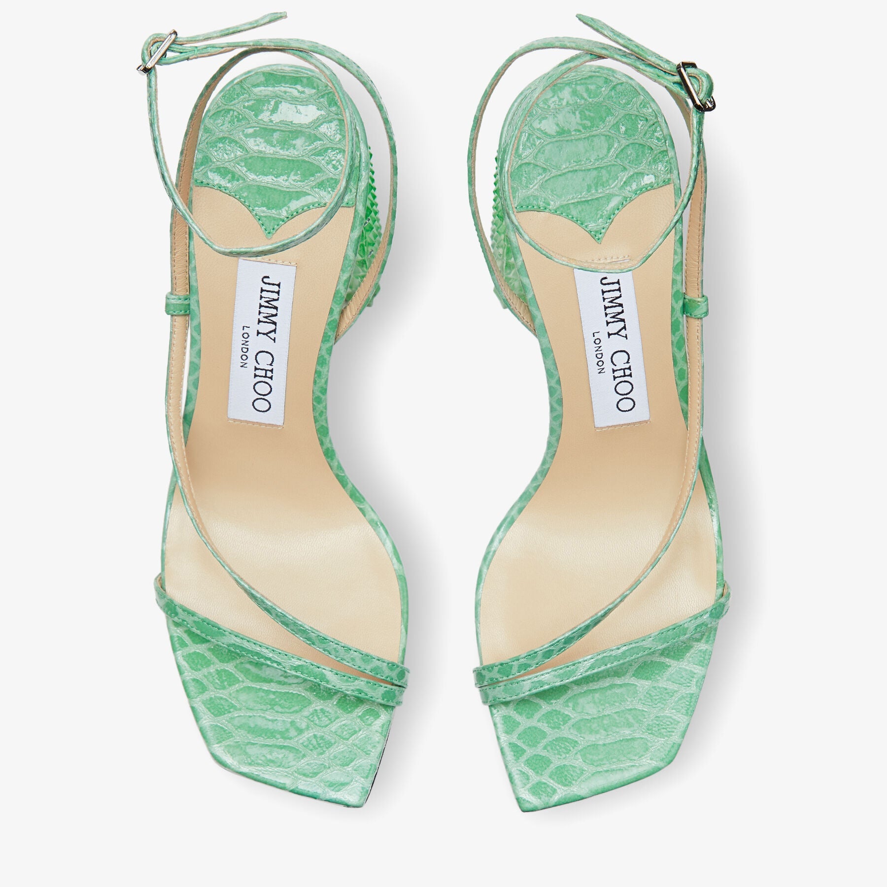 Art 85 leather sandals - Miami Mint